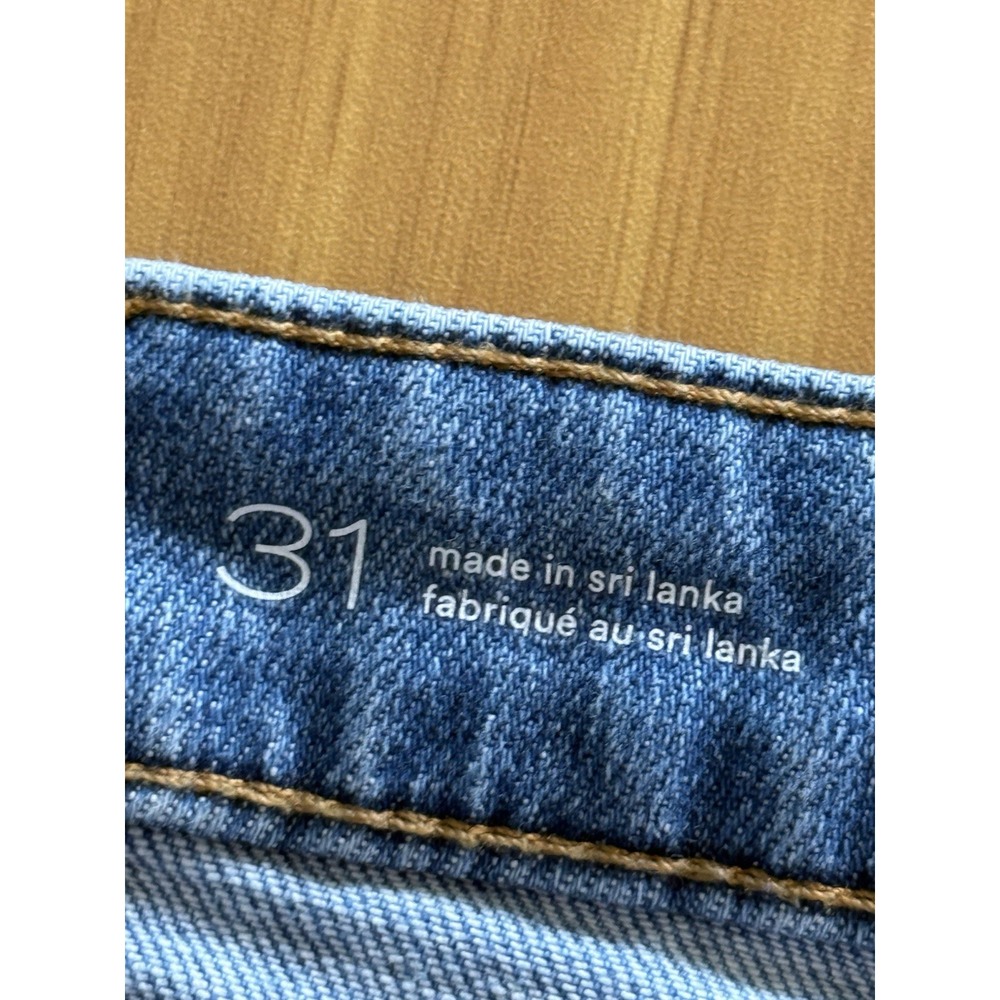 Anthropologie PILCRO Kenna Mid-Rise Heritage Barrel Denim Jeans Hearts Motif 31 - Picture 7 of 11